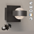 MAGNETIC PRO Akku-Wandleuchte Glaskugel