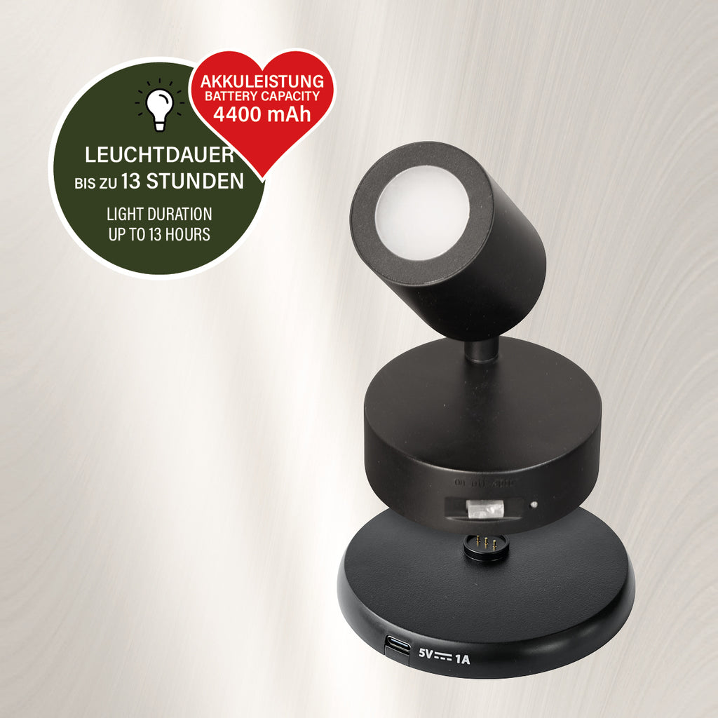 MAGNETIC PRO Akku-Wandleuchten Strahler
