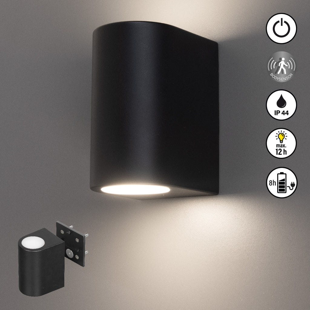 MAGNETIC PRO Akku-Wandleuchte sandschwarz