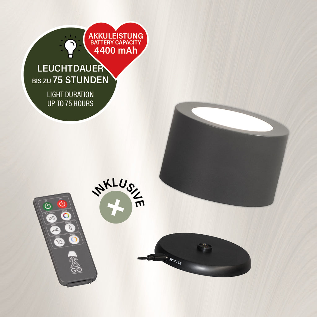 LEUCHTMODUL MIX & MATCH 2 Zylinder sandgrau